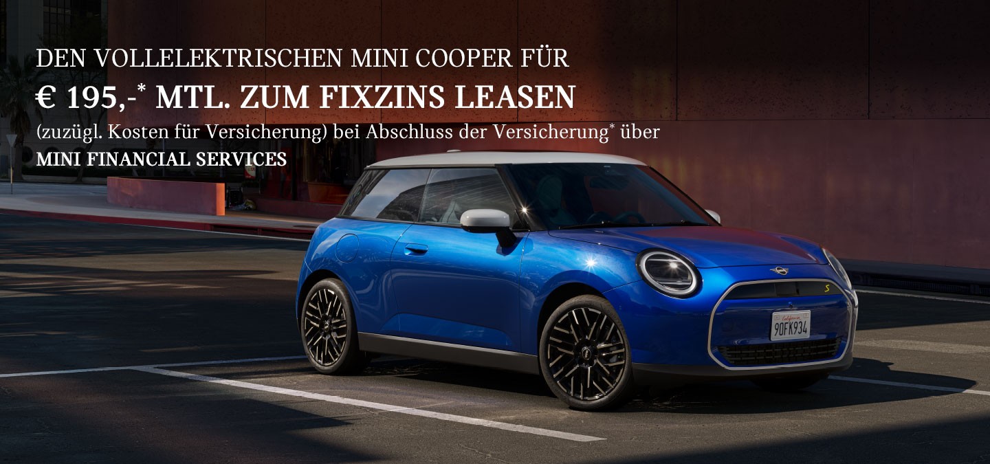 DER VOLLELEKTRISCHE MINI COOPER E